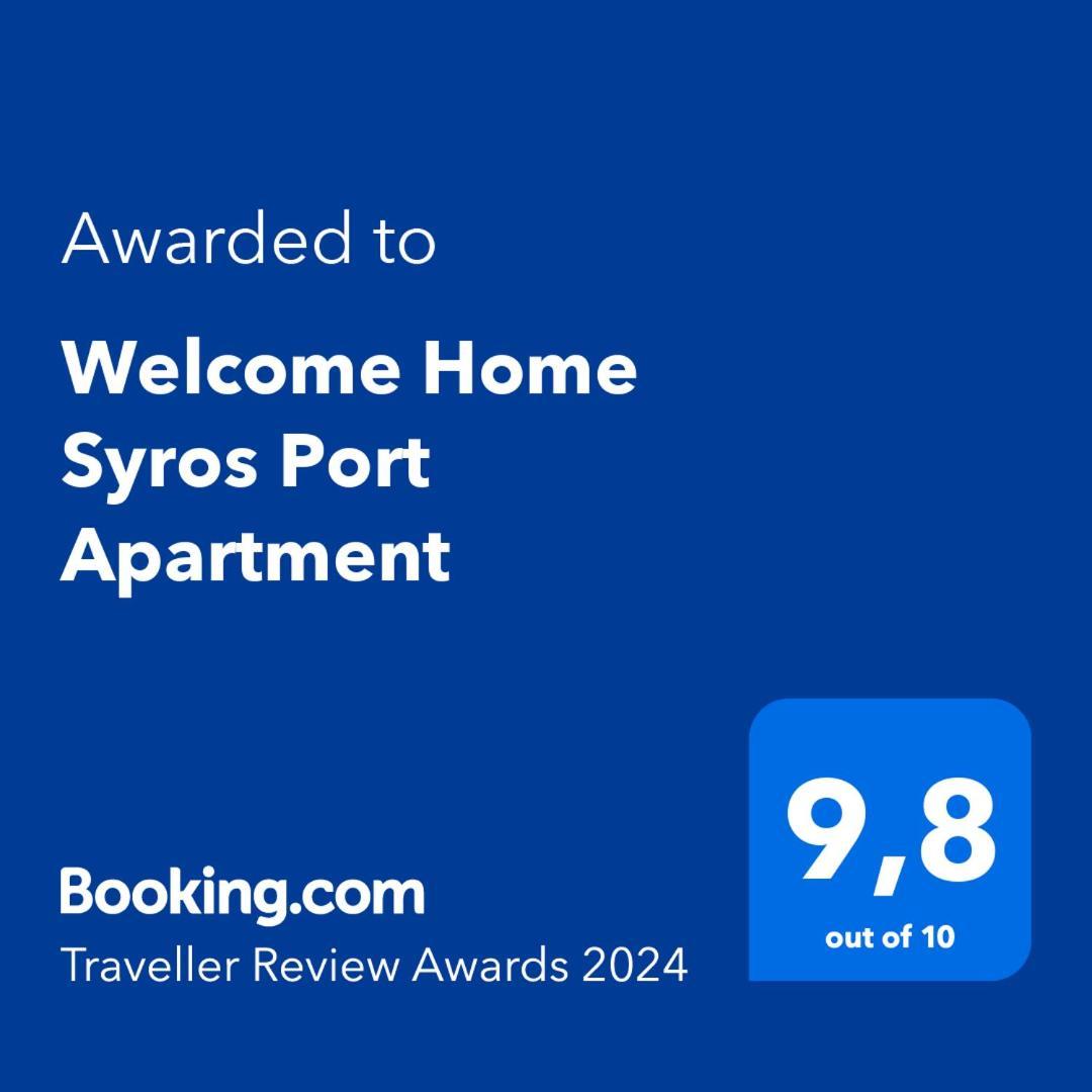 ארמופוליס Welcome Home Syros Port Apartment מראה חיצוני תמונה